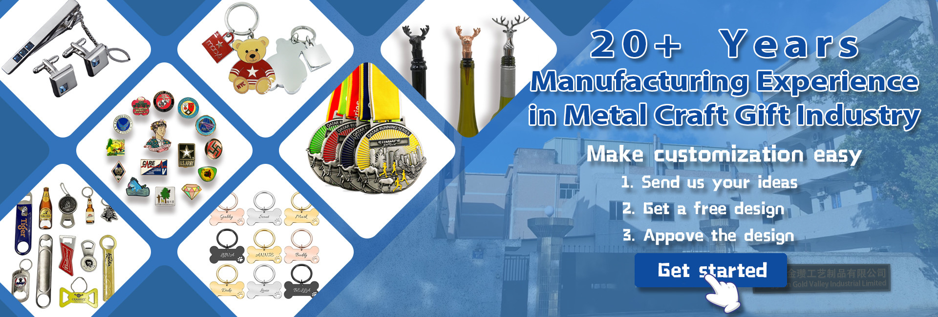 kwaliteit douanemedaille fabriek