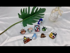 Custom logo glazuur lapel pin badges schattig glazuur pinnen metaal embleem verguld badge