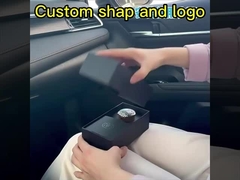 Custom Logo Auto Luchtverfrisser Auto Parfum Diffuser Vent Clip Emaille Auto Aromatherapie