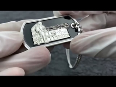 Custom Metal Dog Tags Gepersonaliseerde Dog Tag Schattig Dog Name Tags Emailleprint